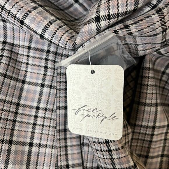 Free People Cali Blazer in Neutral Combo NWT XS - Picture 8 of 9